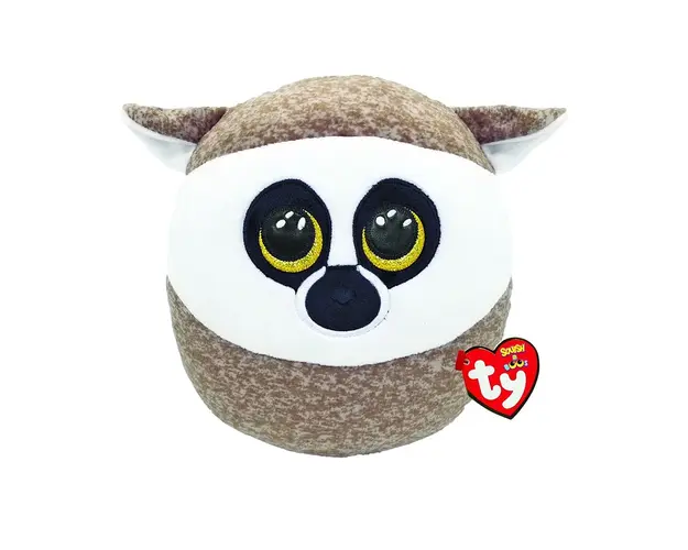 Jucarie de plus Ty Squish a Boos Lemur Linus 22 cm