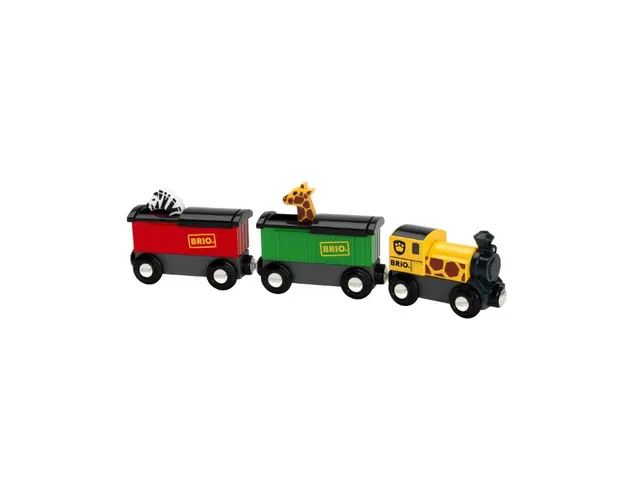 Jucarie din lemn Tren Safari Brio