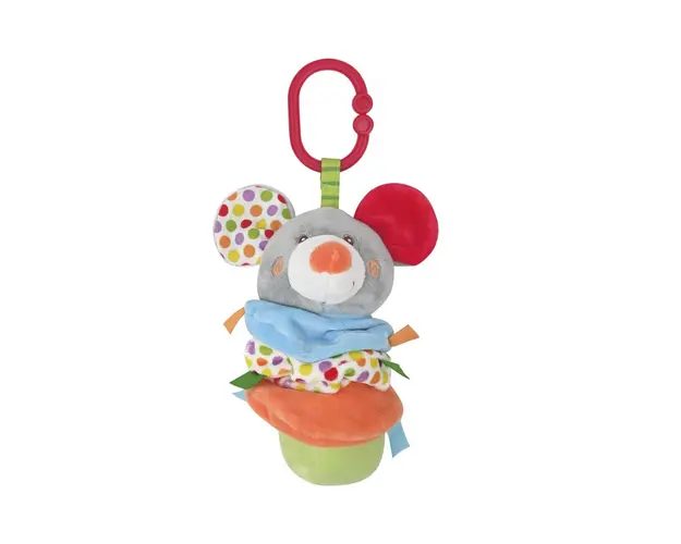 Jucarie din plus cu vibratii pentru bebelusi Lorelli Mouse