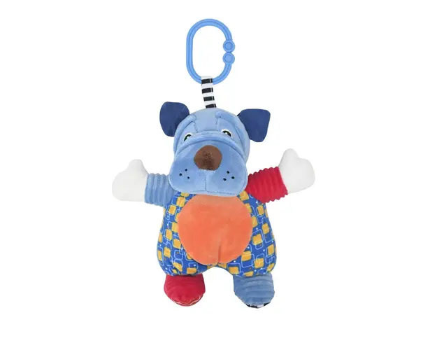 Jucarie din plus pentru bebelusi Lorelli Blue Dog