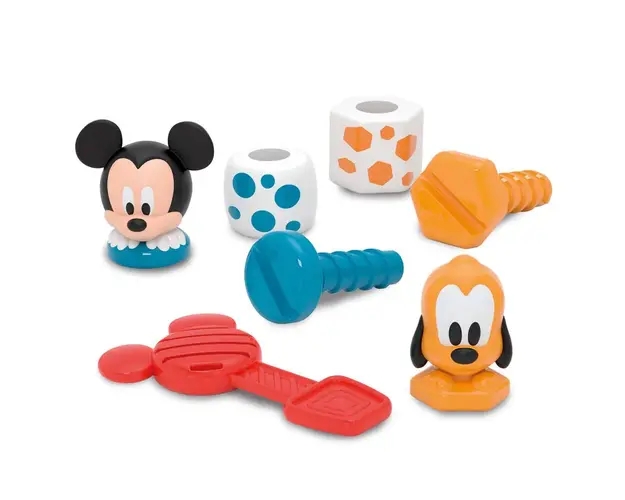 Jucarie pentru bebelusi Disney Mickey si Pluto Build and Play