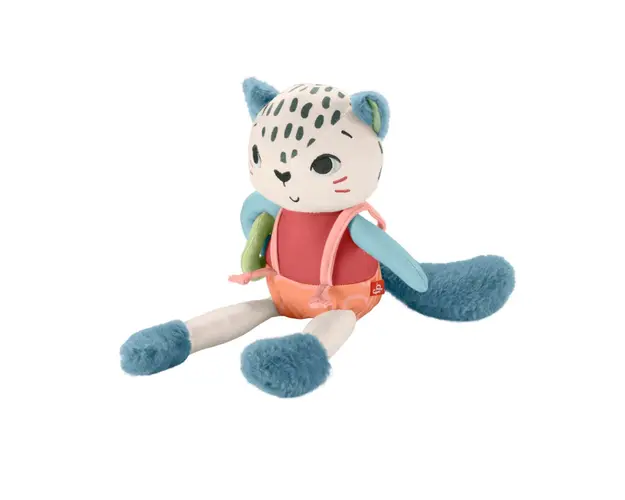 Jucarie senzoriala pentru bebelusi Fisher Price Spotting Fun Show Leopard