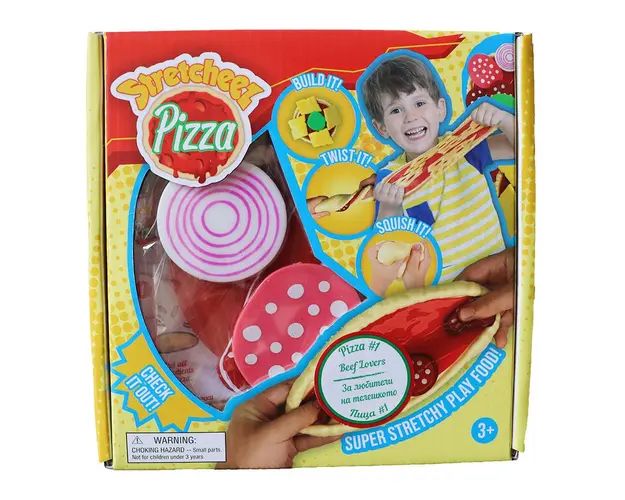 Jucarie super elastica Stretcheez Pizza