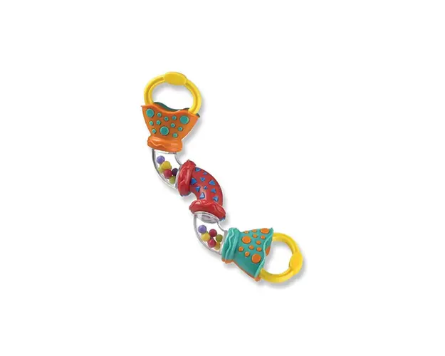 Jucarie zornaitoare bebelusi Playgro catch and turn