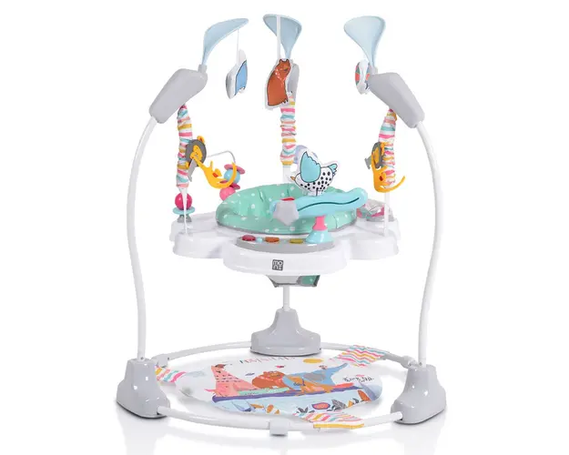 Jumper pentru copii Moni Bon Voyage turcoaz