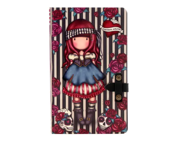 Jurnal cu inchidere din piele Gorjuss Mary Rose