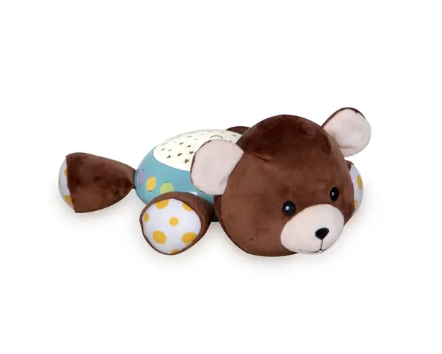 Lampa de veghe cu proiector Lorelli Bear Brown