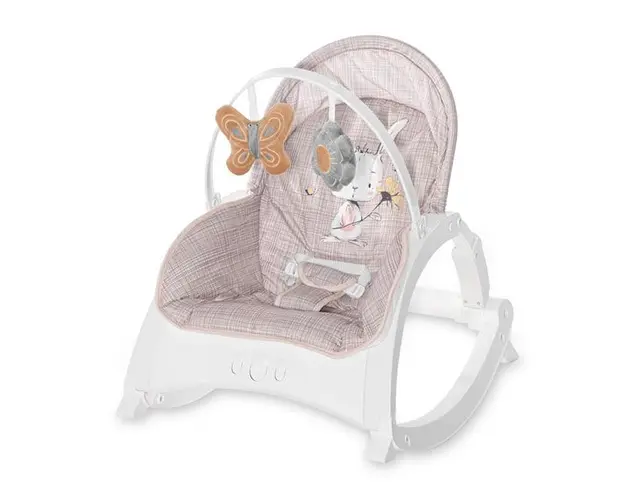 Leagan cu vibratii Lorelli Enjoy Za Za 2021 Beige Daisy