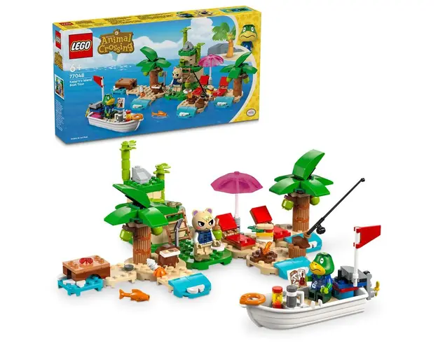 Lego Animal Crossing Turul insulei cu barca lui Kapp'n 77048