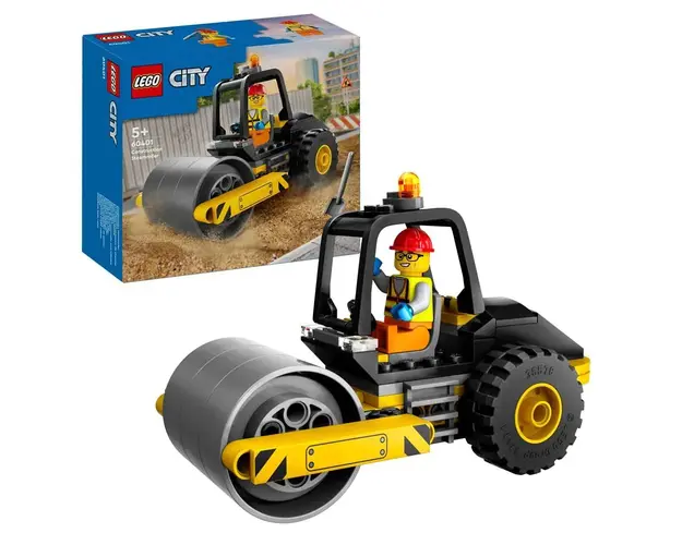 Lego City Cilindru Compactor de Santier 60401