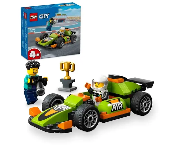 Lego City Masina de Curse Verde 60399