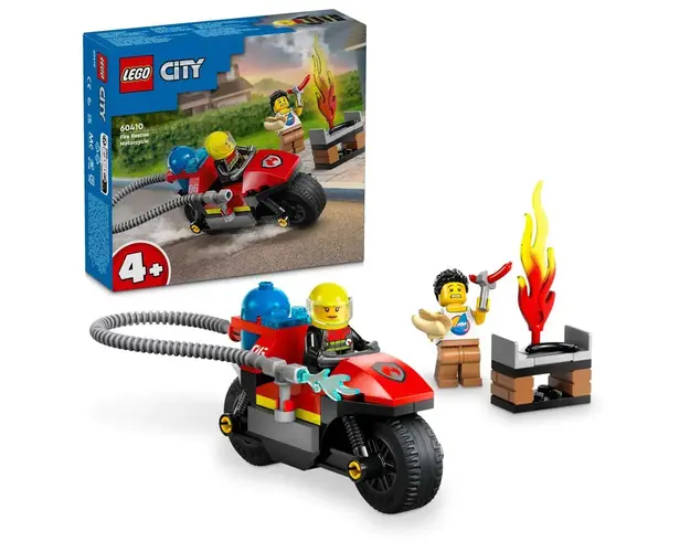 Lego City Motocicleta de Pompieri 60410