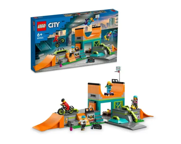 Lego City Parc pentru skateboard 60364
