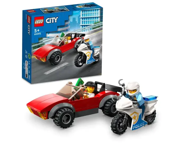 Lego City Urmarire pe motocicleta 60392