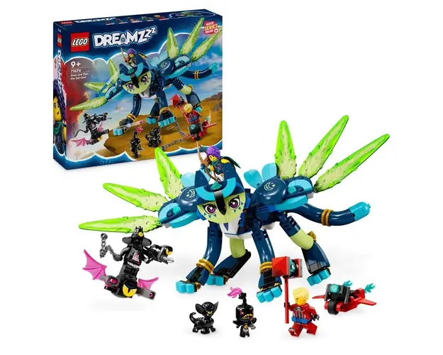 Lego Dreamzzz Zoey si Pisica-Bufnita Zian 71476