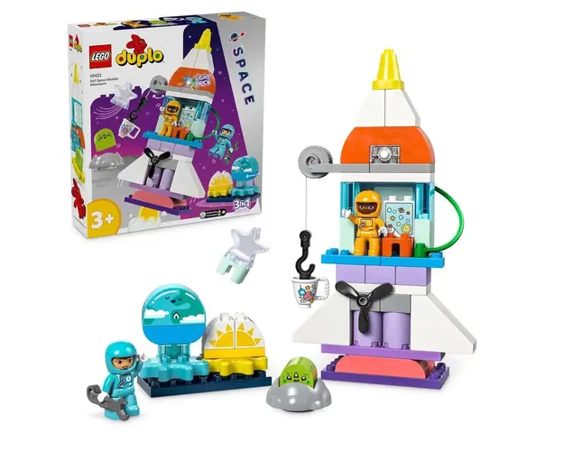 Lego Duplo Aventura cu Naveta Spatiala 3 in 1 10422