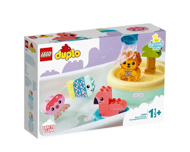 Lego Duplo Insula Plutitoare cu Animale 10966