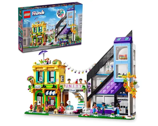 Lego Friends Florarie si magazin de design in centrul orasului 41732