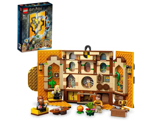 Lego Harry Potter Bannerul Casei Hufflepuff 76412