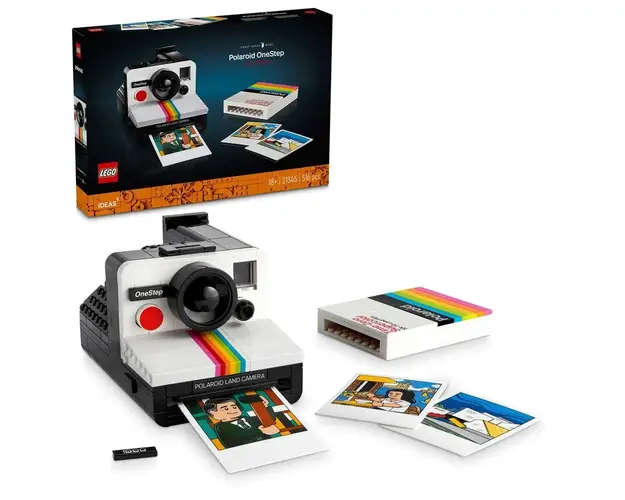 Lego Ideas Camera Foto Polaroid OneStep SX-70 21345