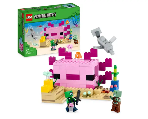 Lego Minecraft Casa Axolotl 21247