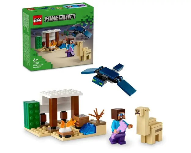 Lego Minecraft Expeditia lui Steve in Desert 21251