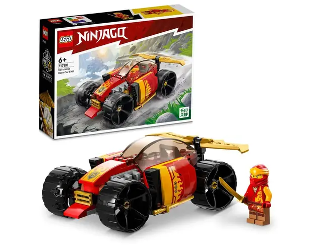Lego Ninjago Masina de curse Evo Ninja a lui Kai 71780