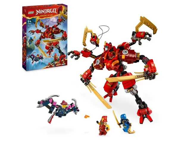 Lego Ninjago Robotul Ninja catarator al lui Kai 71812