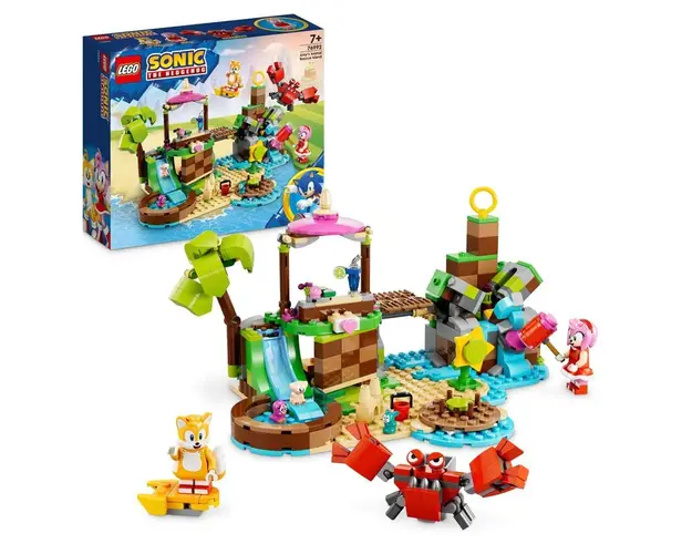 Lego Sonic the Hedgehog Insula lui Amy pentru salvarea animalelor 76992