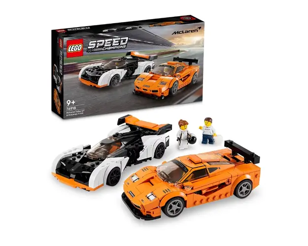Lego Speed Champions McLaren Solus GT si Mclaren F1 LM 76918