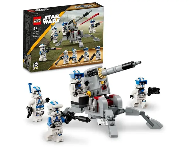 Lego Star Wars Pachet de lupta Clone Troopers divizia 501 75345