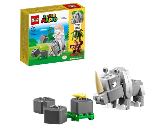 Lego Super Mario Set de extindere - Rinocerul Rambi 71420