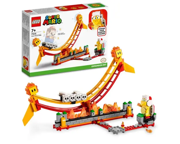 Lego Super Mario Set de extindere Valul de lava 71416
