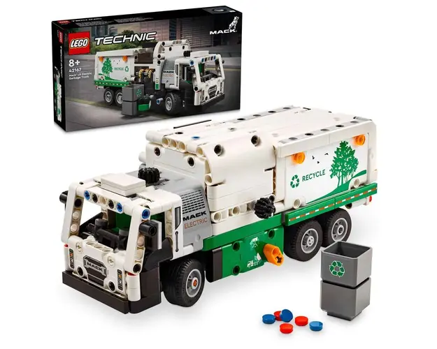 Lego Technic Camion de Gunoi Mack LR Electric 42167