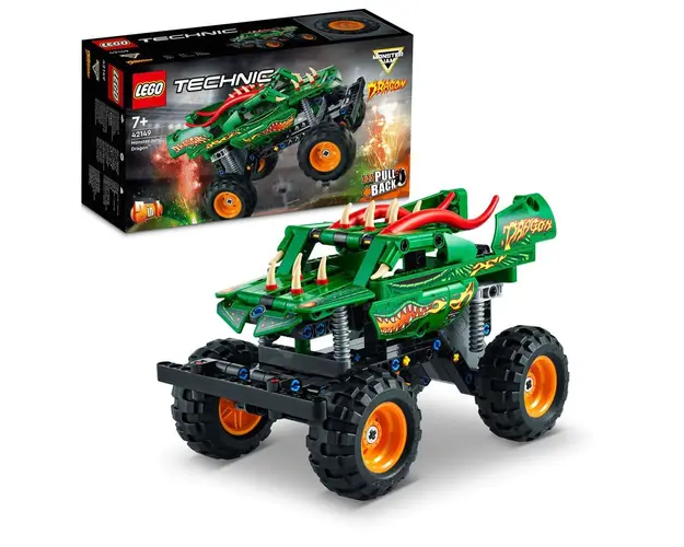 Lego Technic Monster Jam Dragon 42149