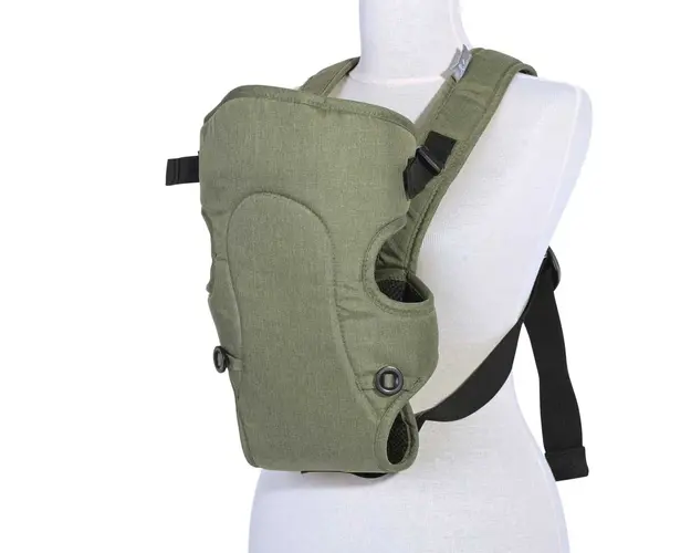 Marsupiu Lorelli Between pana la 9 kg, 2 pozitii Loden Green Black