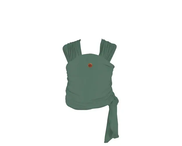 Marsupiu textil pentru bebelusi Cangaroo Baby Sling Cherish 3.6-15.9 kg Verde