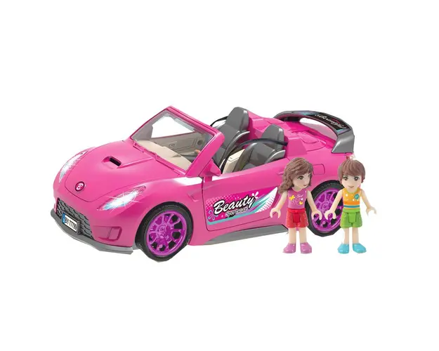 Masina pentru papusi cu 2 figurine Beauty SportCar