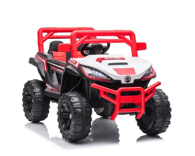 Masinuta cu acumulator 12 V Ocie Super Jeep Alb 3510016-2R