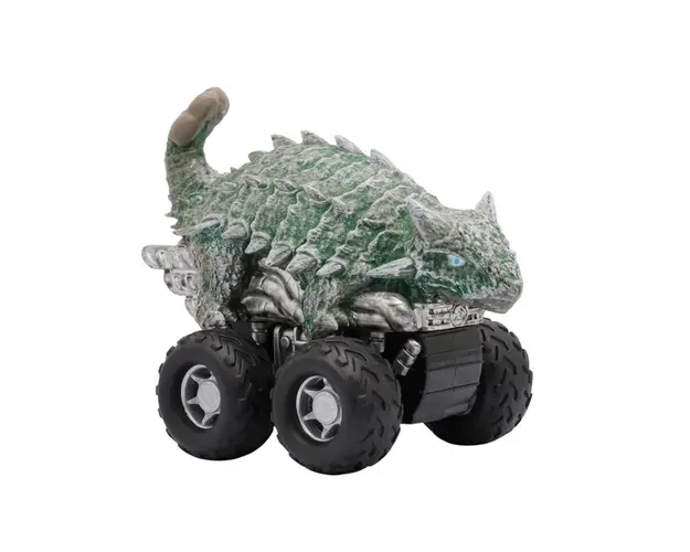 Masinuta cu figurina Jurassic Zoom Riders Dinovehicle