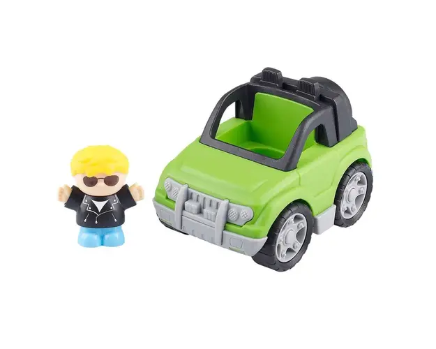 Masinuta off road cu figurina PlayGo