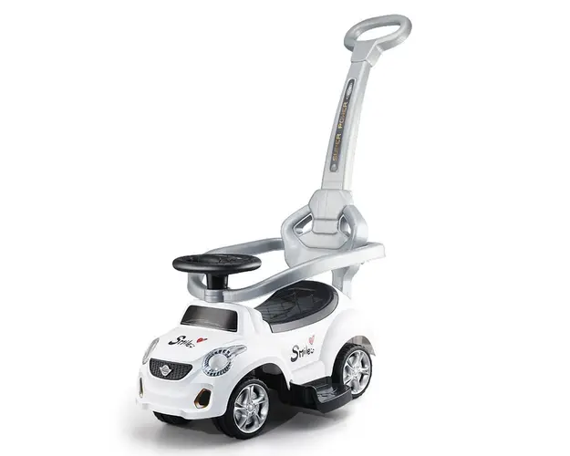 Masinuta ride-on pentru copii Funny Smile alba