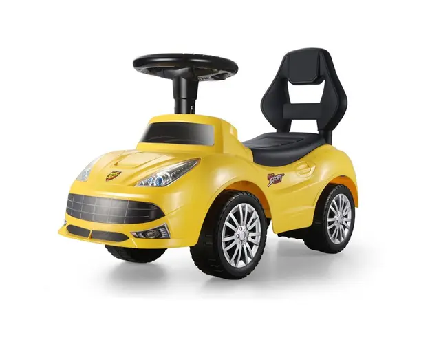 Masinuta ride-on pentru copii Hot Sport galbena