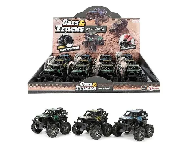 Masinuta TToys Monster Truck 6.5 cm diverse modele