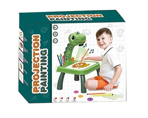 Masuta de desen cu proiector Ocie Dinosaur