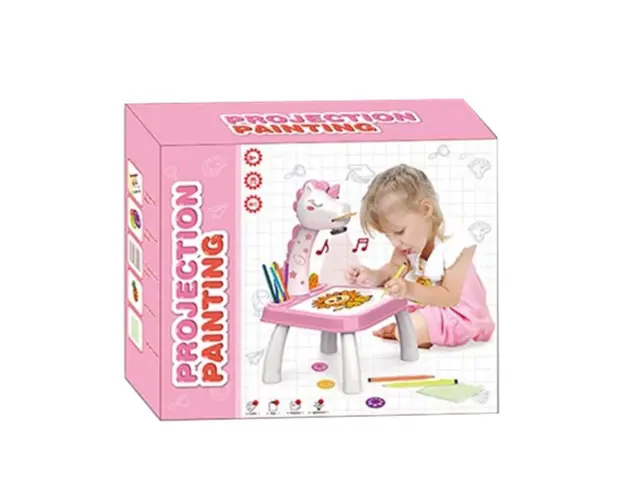 Masuta de desen cu proiector Ocie Unicorn