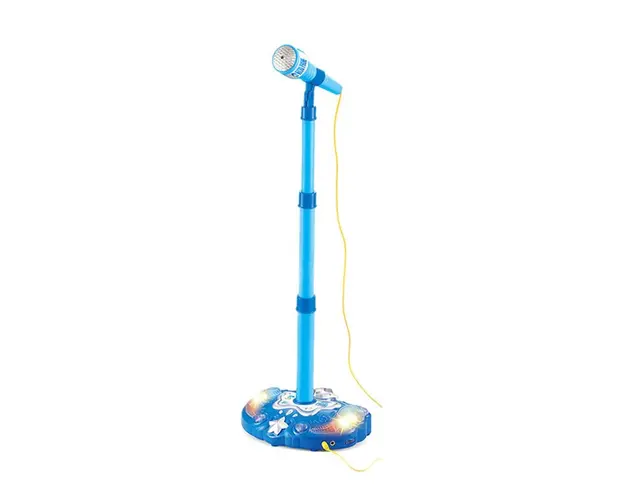 Microfon cu stativ Ocie My Music World blue