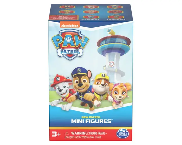 Mini figurina surpriza cu turn Paw Patrol