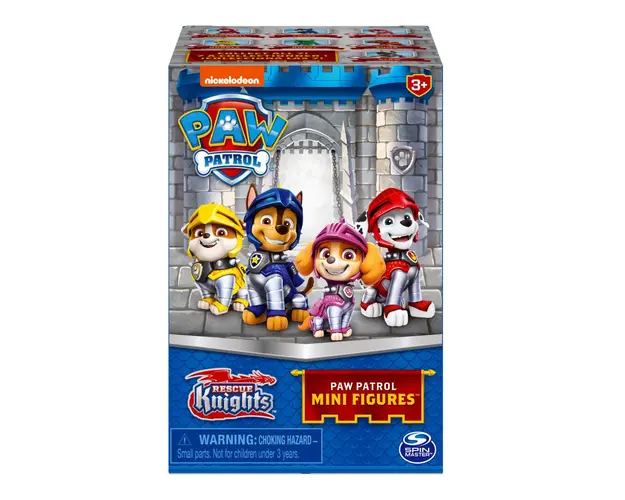Mini figurina surpriza Paw Patrol Rescue Knights