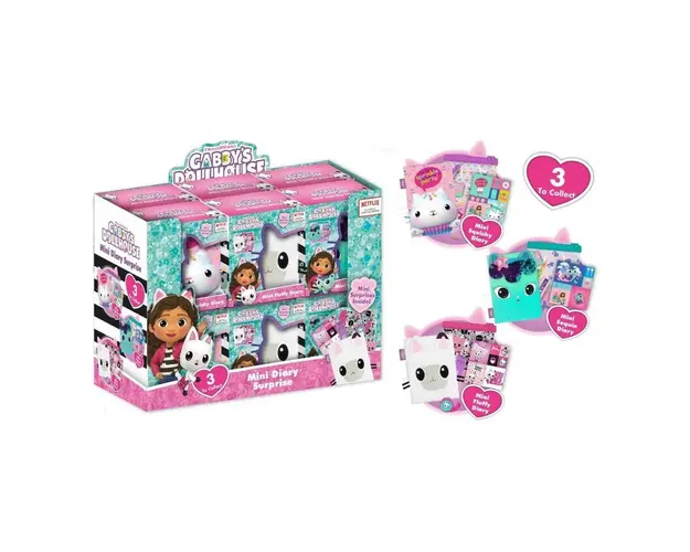 Mini jurnal surpriza Gabby's Dollhouse